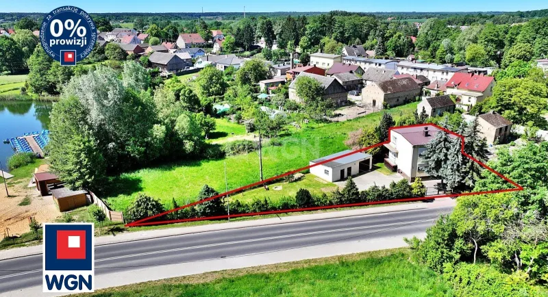 Dom na  sprzedaż Kłodawa - Dom przy plaży | Strefa SJ | Potencjał mieszkaniowo-usługowy